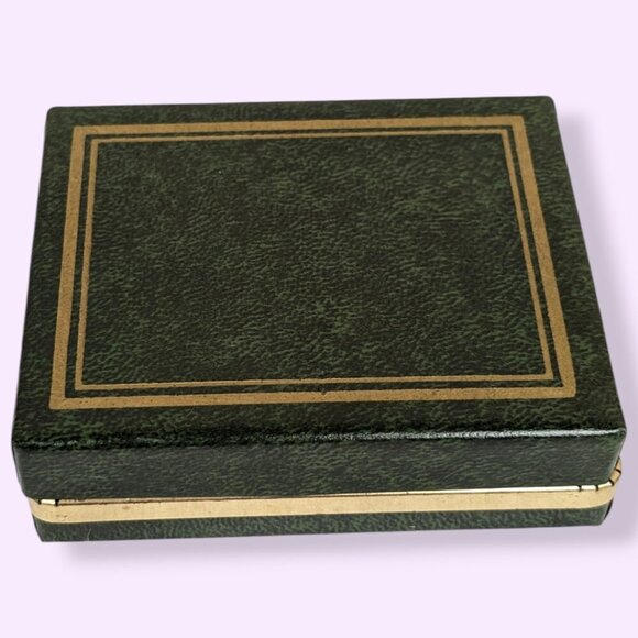 Vintage Red Glass Cufflink & Tie Pin Set - Picture 7 of 8